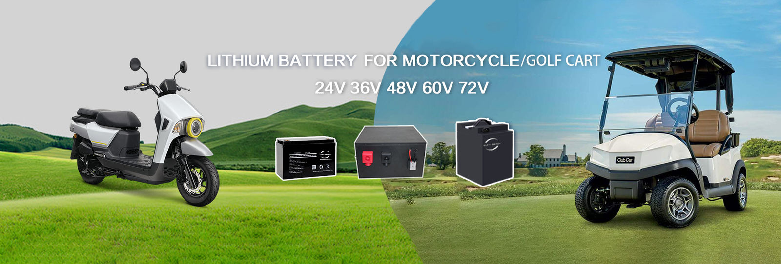Batterie de moto au lithium