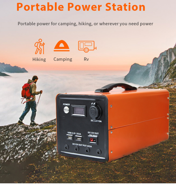 250W Emergency Power Supply Mobile Outdoor Lithium Portable Power Station