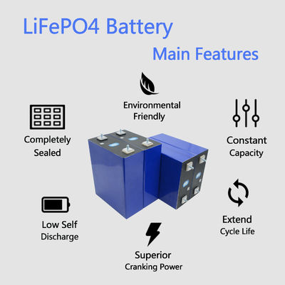 3.2v 320Ah Lithium Lifepo4 Battery Prismatic Lithium Battery 6000 Cycles CATL