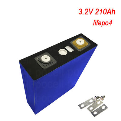 Grade A EVE 3.2v Lifepo4 210ah Lithium Ion Prismatic Battery Cells For Solar System
