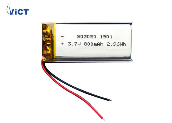 800mAh Power Tool Battery / 3.7 V Rechargeable Lithium Battery Size 8*20*51.5 mm