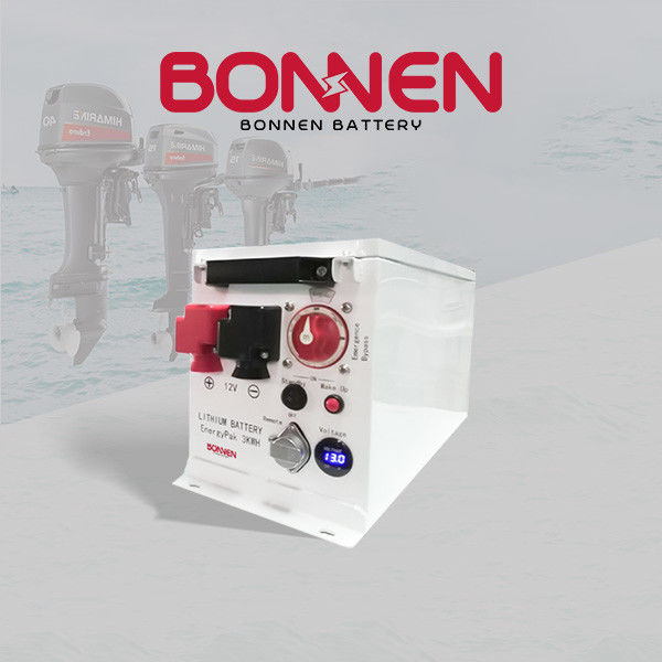 125Ah 24v Marine Lithium Battery For Trolling Motor, Electric Outboard Motor