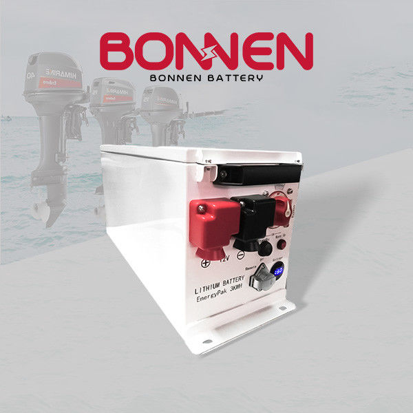 125Ah 24v Marine Lithium Battery For Trolling Motor, Electric Outboard Motor