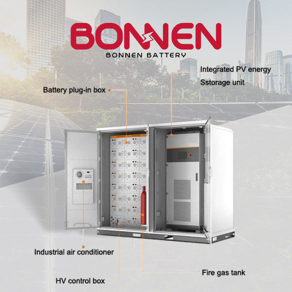 197Kwh Industrial Energy Storage System Commercial Grid Scale Energy Storage Lithium Battery